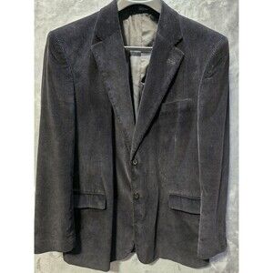 Vintage Meeting Street Corduroy Jacket Sport Coat 46L 100% Cotton Classic